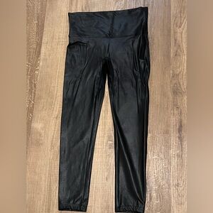 Spanx women’s Black High-Waisted Leggings